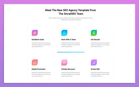 10 Colorful Services UI Elements