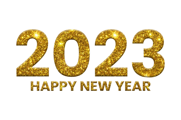 Celebrating with Style: The Ultimate Guide to Golden Glitter Happy New Year 2023 Digital Assets