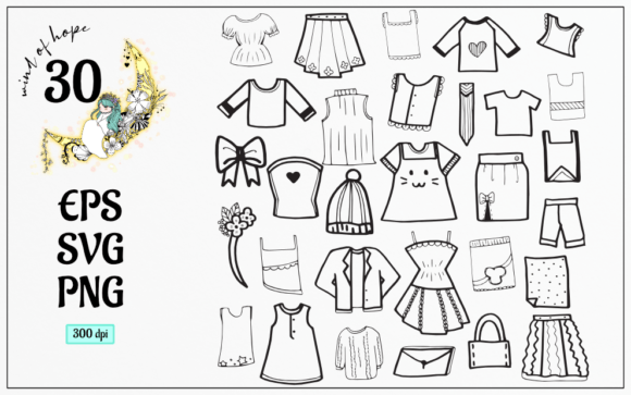 Clothes Doodle Element: A Practical Evaluation for Designers