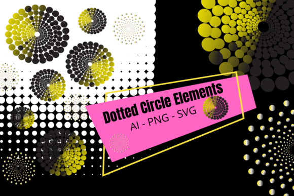Enhancing Visual Design with Dotted Circle Elements